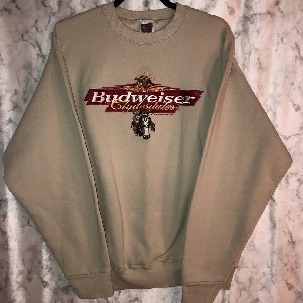 Budweiser Clydesdale Embroidered Sweatshirt